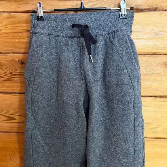 Lululemon Scuba Jogger Heathered Speckled Black size 2 - Picture 3 of 7